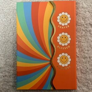 EDS Prayer, Blessed, Purpose Retro Smiley Face Hardcover Journal/Notebook